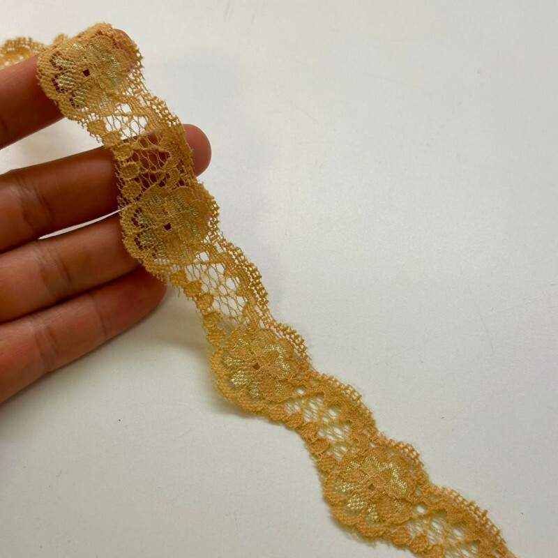 Renda de Poliamida com Elastano - 3 - (2,7cm) 