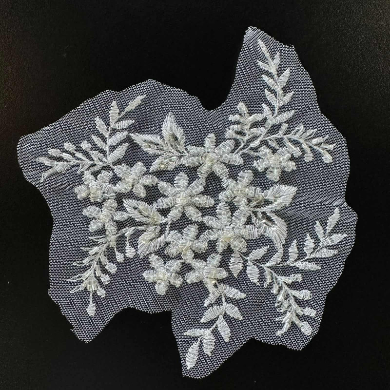 Aplique Bordado Pedraria - 133