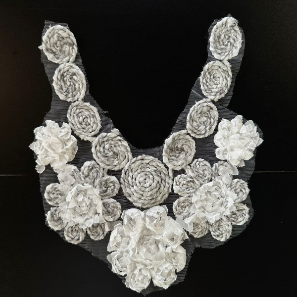 Aplique em Tule Bordado - 160