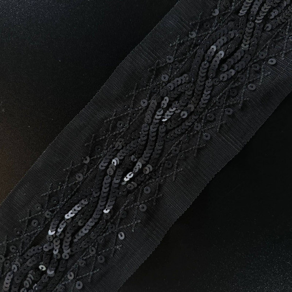 Faixa de Tule Bordada - 123