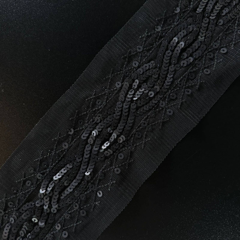 Faixa de Tule Bordada - 123