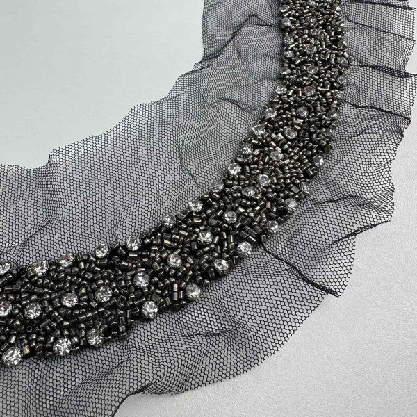 Aplique Bordado no Tule - 223