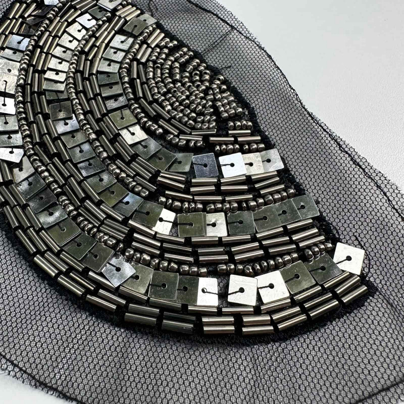 Ombreira Bordada em Tule - 185