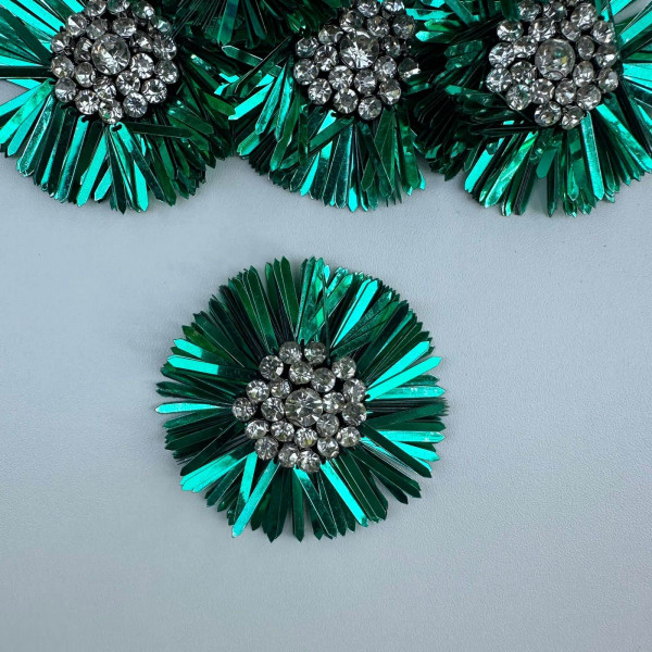 Aplique Bordado Verde - 229 Aplique Bordado Verde - 229