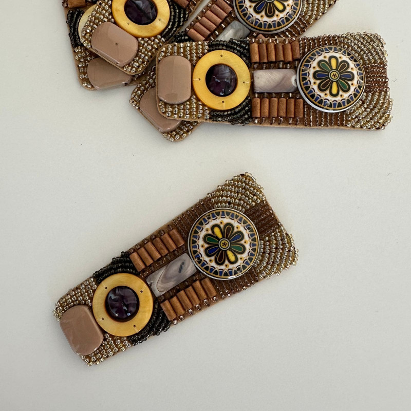 Aplique Bordado Nude - 217