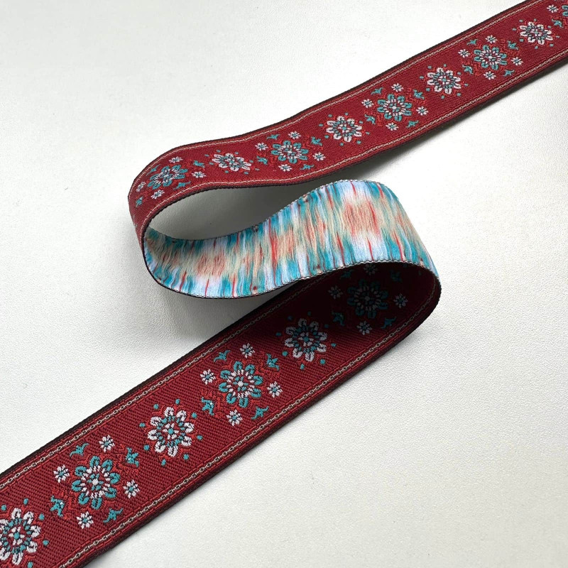 Fita Grega Bordada - Galão Estampado - 3,2cm - 642