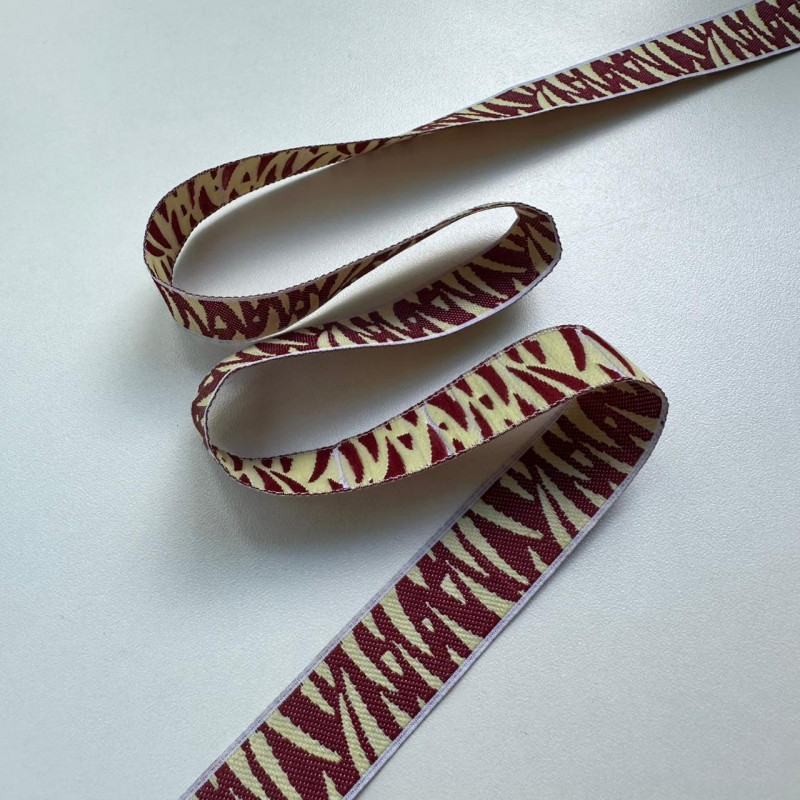 Fita Galão Bordada - Savana - 2cm - 655 Fita Galão Bordada - Savana - 2cm - 655