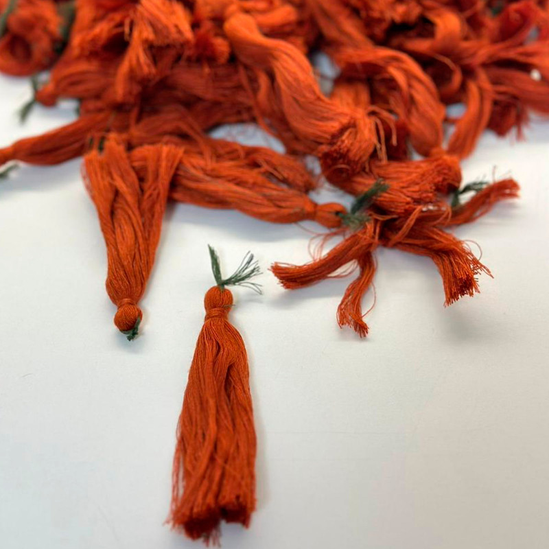 Tassel de Linha - Terracota - 474