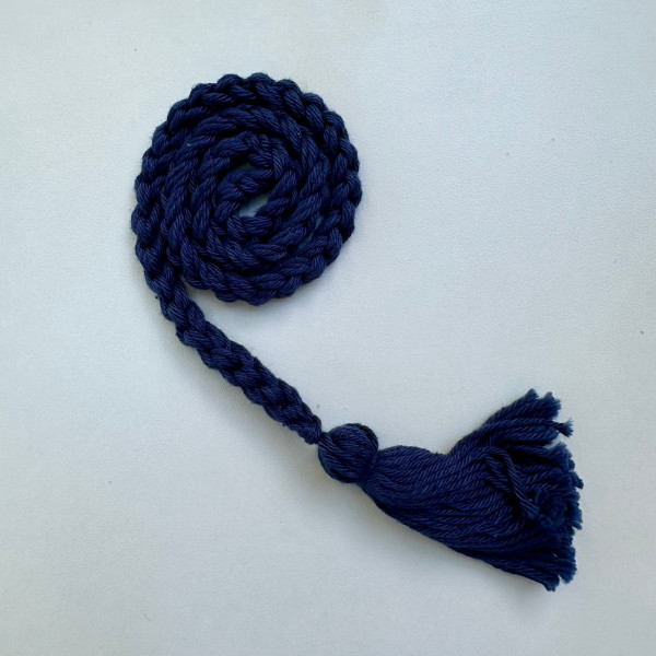 Tassel com Cordão Alongado - Marinho Estonado - 51cm - 768