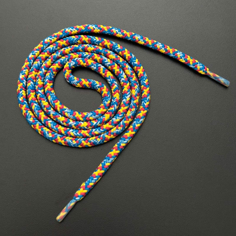 Cadarço Multicolorido - Cordão com Ponteiras Resinadas - 1,20m - 787