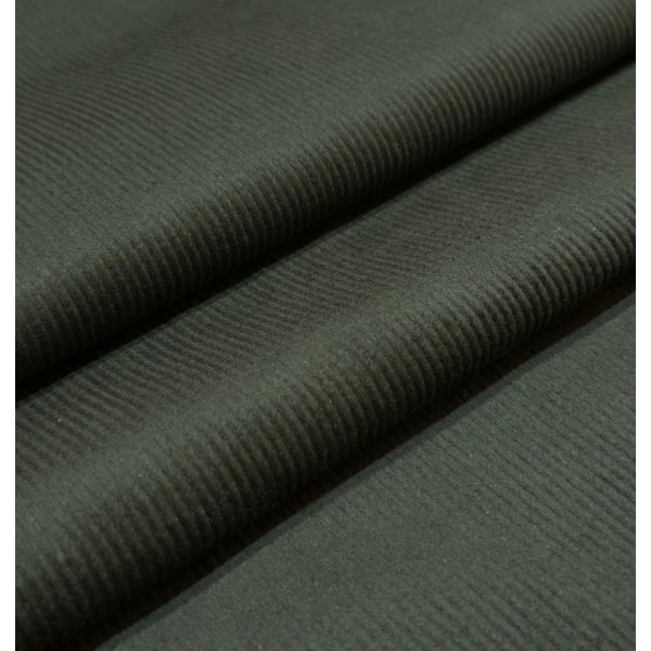 Veludo Cotelê com Elastano - Militar - 8 Canais 