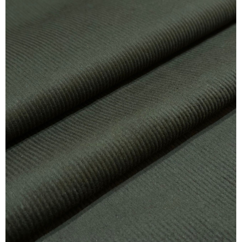 Veludo Cotelê com Elastano - Militar - 8 Canais 