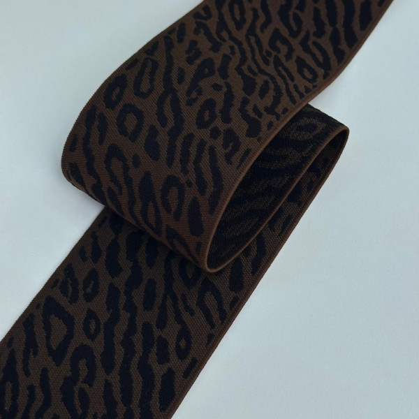 Elástico Encorpado Texturizado - Onça - 8cm - 720