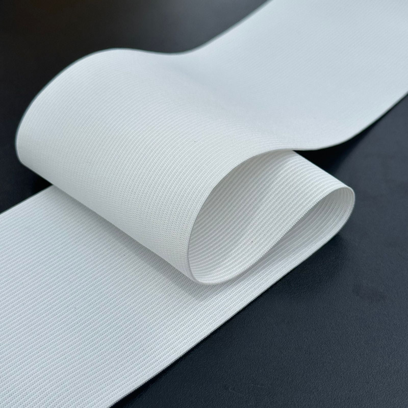 Elástico Chato - Branco - 10cm - 746 Elástico Chato - Branco - 10cm - 746