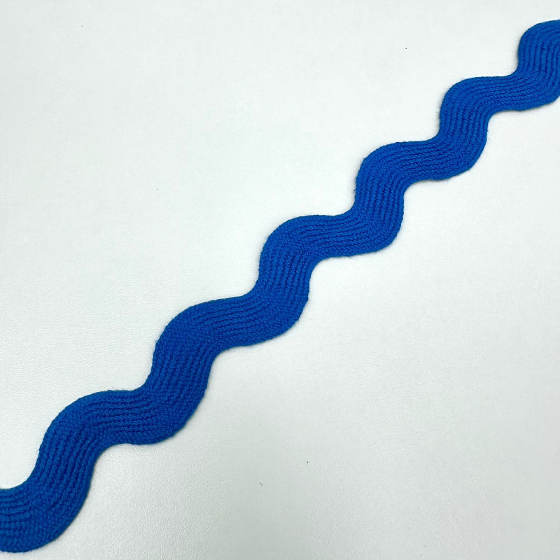 Sianinha de Algodão - Azul Royal - 1,5cm - 698