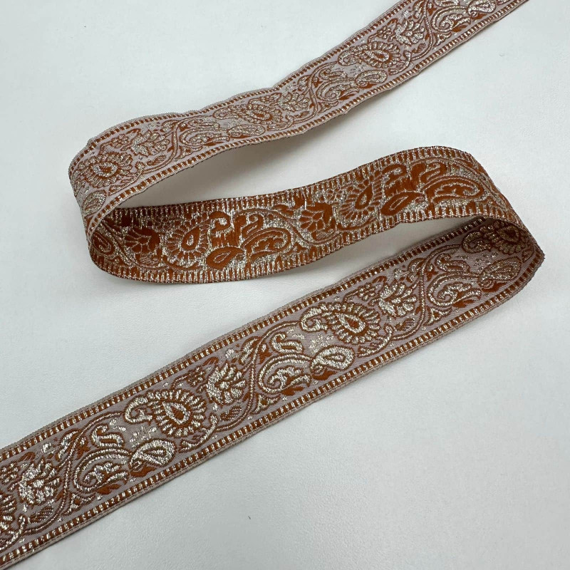 Fita Galão Indiana - Texturizada - 2,4cm - 669