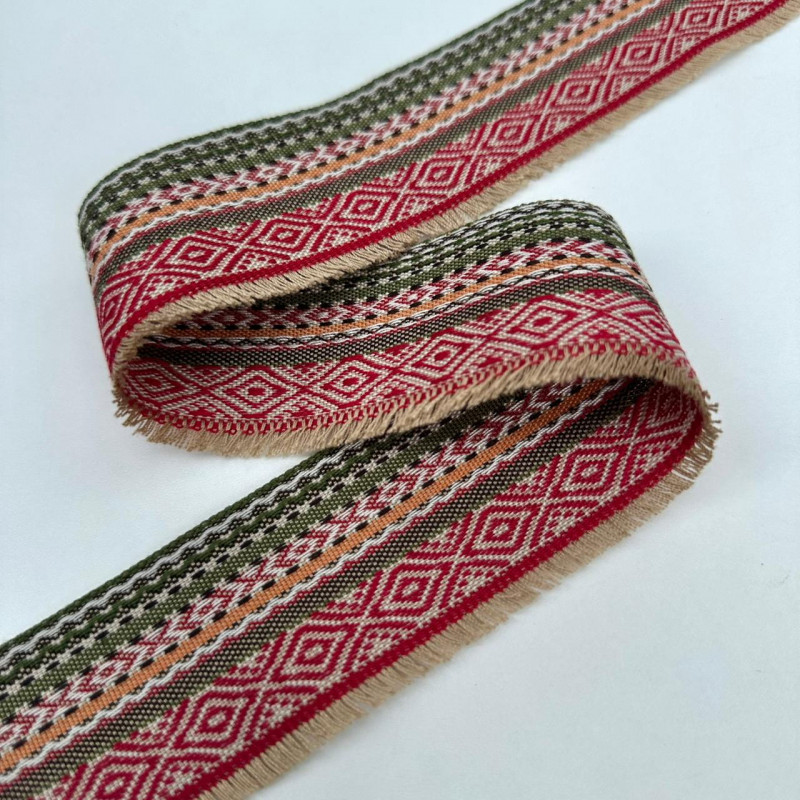 Barrado de Faixa Galão - Étnico - 5cm - 621