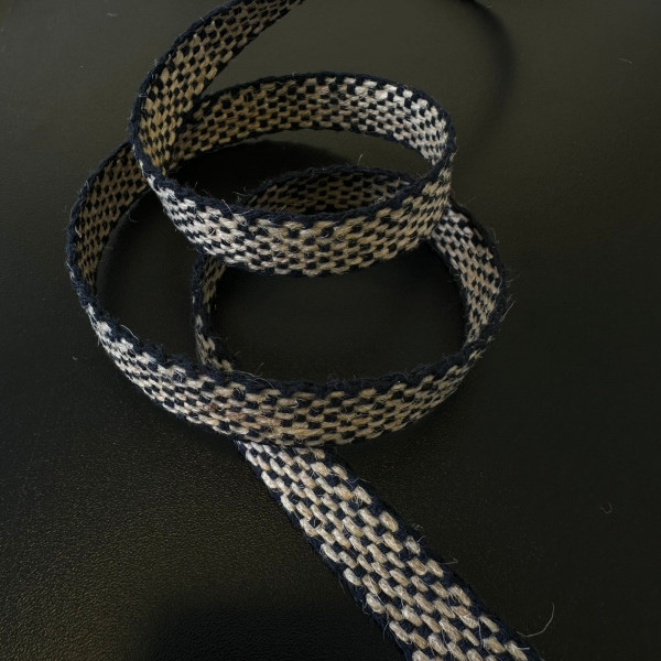 Fita de Sisal Trançada com Algodão - 1,7cm - 343