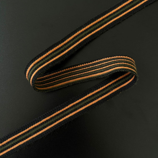 Faixa Galão Nervurada de Tricô - 2cm - 349