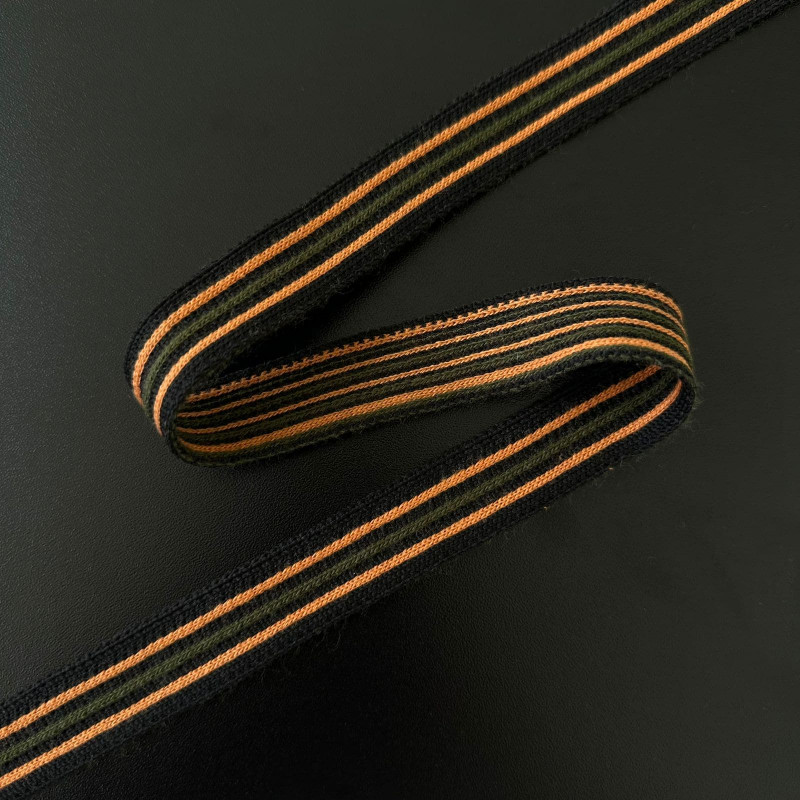 Faixa Galão Nervurada de Tricô - 2cm - 349