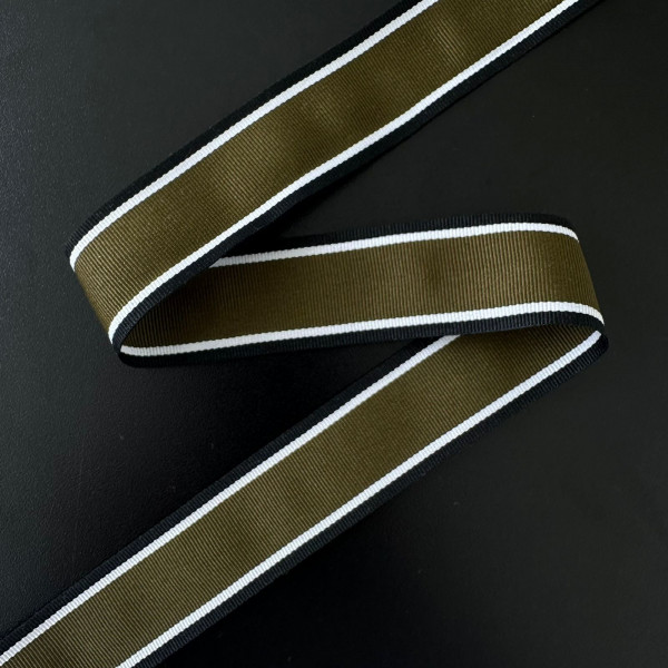 Fita Gorgurão Militar Estilizada - 3cm - 348