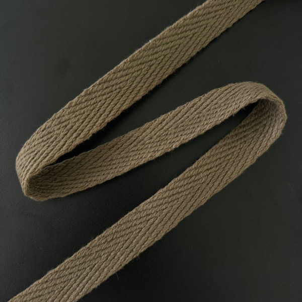 Fita Cadarço de Algodão Trançado - 2,4cm - 350