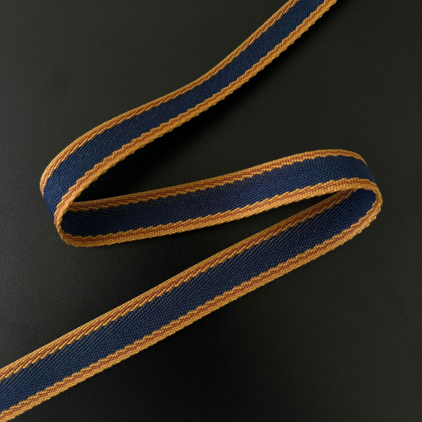 Fita Cadarço Marinho / Caqui - 1,9cm - 363