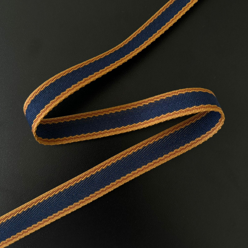 Fita Cadarço Marinho / Caqui - 1,9cm - 363