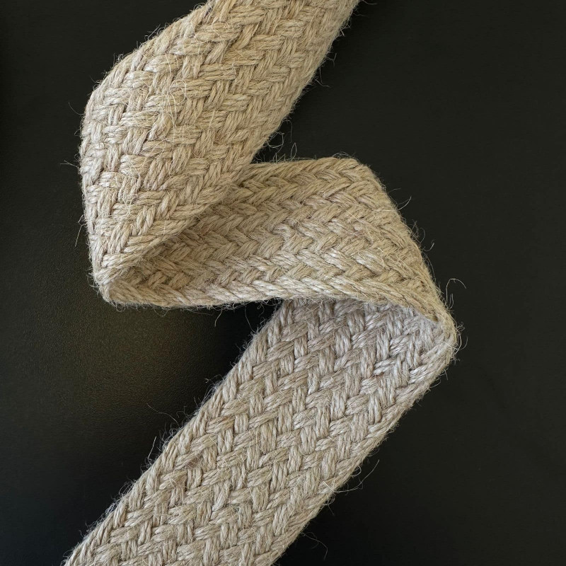 Faixa Trançada de Sisal - 5,5cm - 344