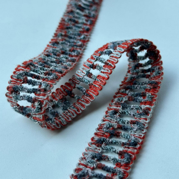 Entremeio Barroco - Ponto Palito - Telha - 3cm - 850