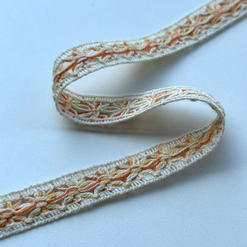 Entremeio Boho - 100% Algodão - 1,5cm - 896 Entremeio Boho - 100% Algodão - 1,5cm - 896