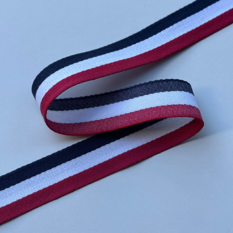 Faixa Cadarço Listrada - 3cm - 604 Faixa Cadarço Listrada - 3cm - 604