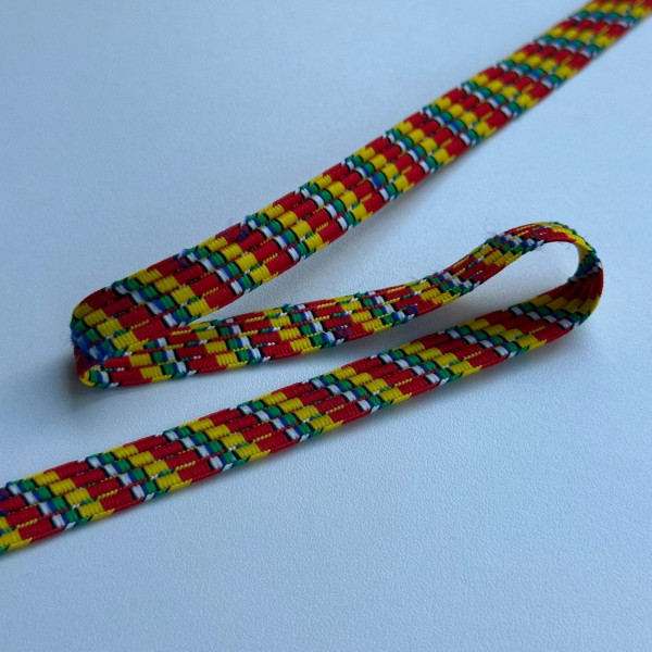 Fita Galão Nervurada - Multicolorida - 1,3cm - 750