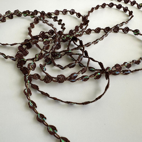 Passamanaria Marrom / Furta-cor - 8mm - 406