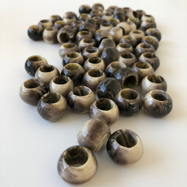 Ponteira Nude Mesclada - Diâmetro 22mm - 429