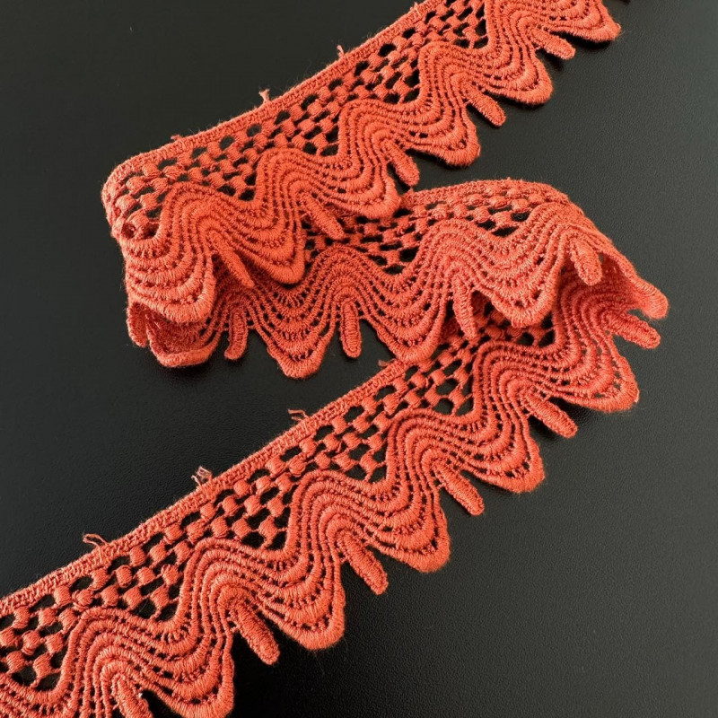 Barrado de Algodão - Telha - 4,5cm - 444