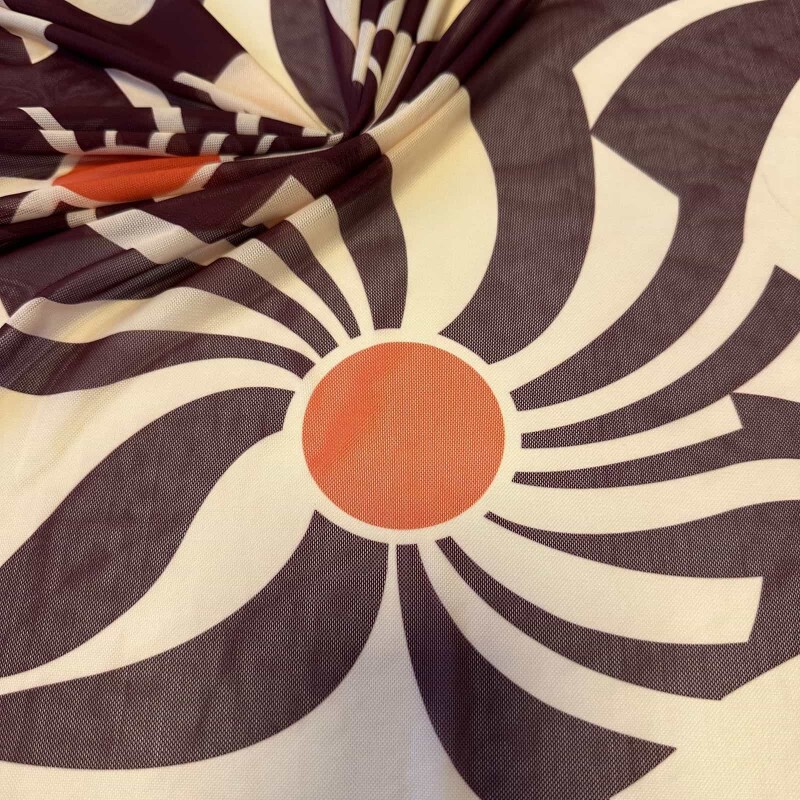 Último Corte - 70cm - Tule de Malha Estampado Último Corte - 70cm - Tule de Malha Estampado