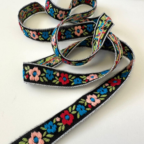 Fita Galão Bordada - 1