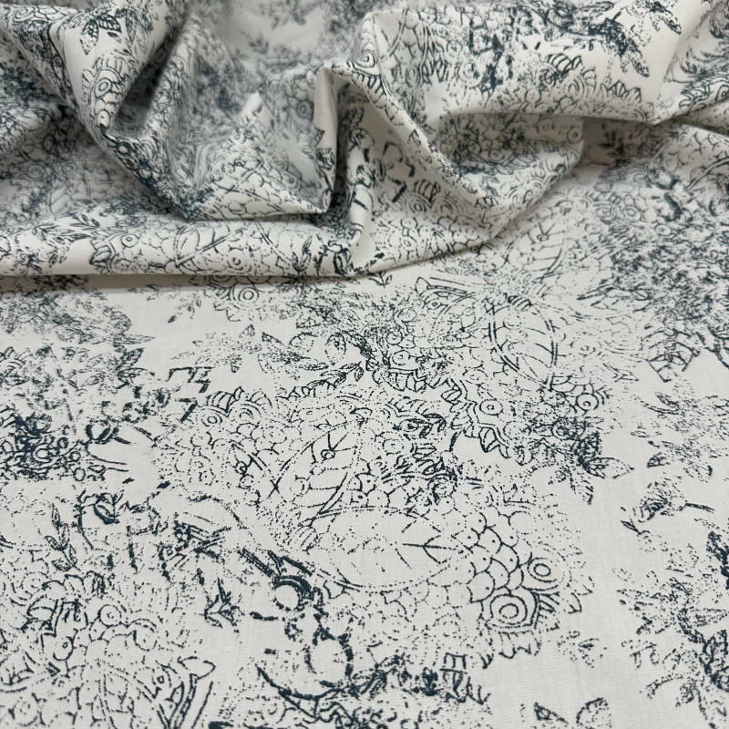 Tricoline 100% Algodão - Estampado 