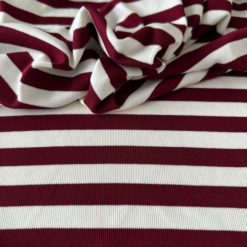 Malha Canelada Listrada - Fio Tinto 