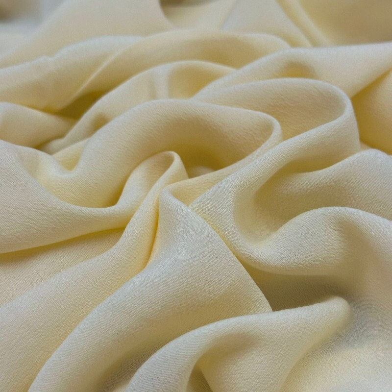 Crepe de Viscose - Marrocos - Manteiga 