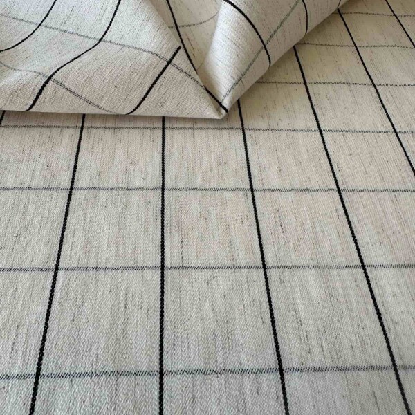 Alfaiataria Grid - Fio Tinto