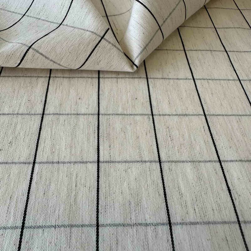 Alfaiataria Grid - Fio Tinto