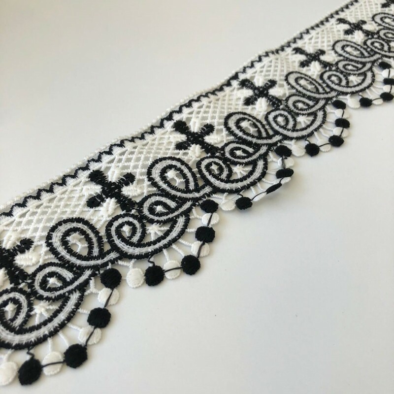 Barrado de Guipure Barrado de Guipure