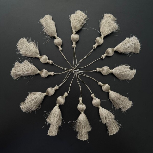 Tassel Indiano - Silver