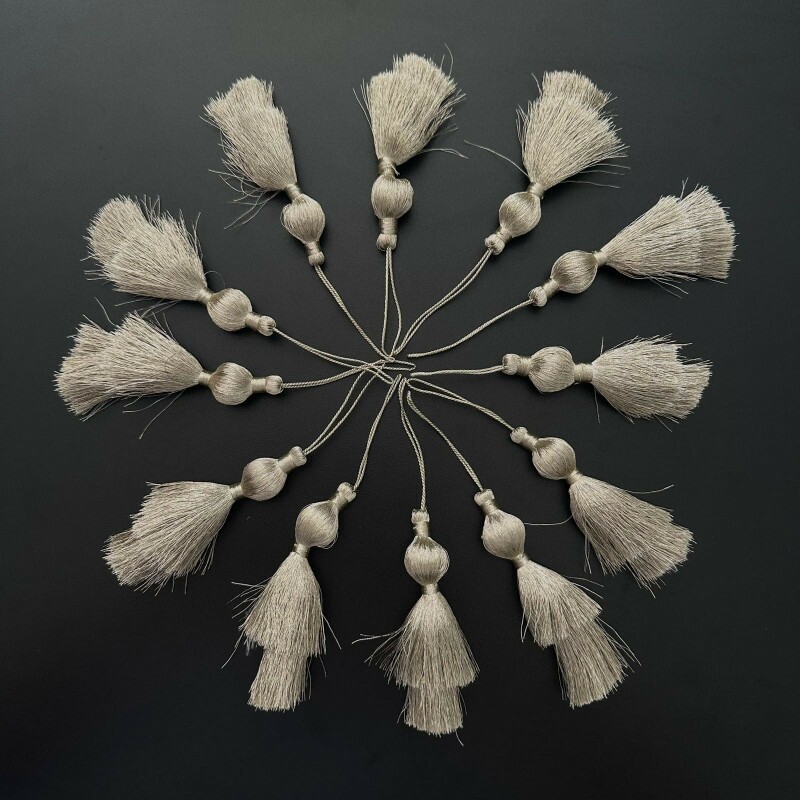Tassel Indiano - Silver