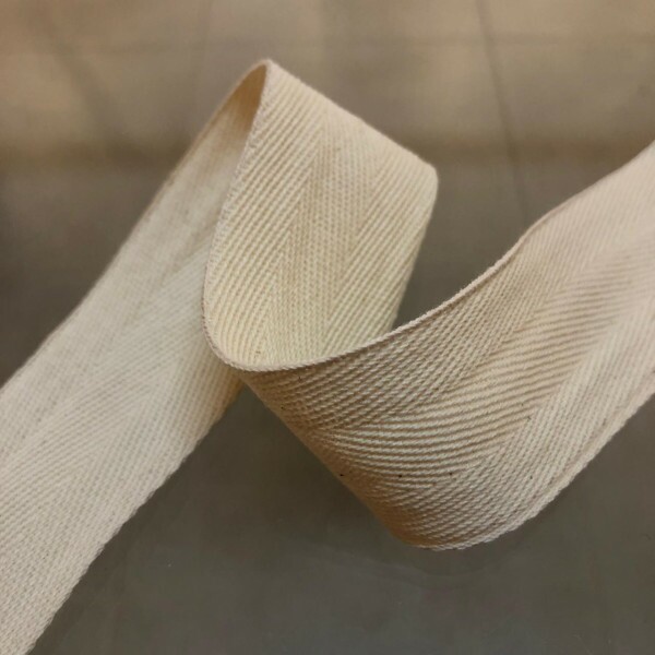 Fita Cadarço de Algodão Crú Fita Cadarço de Algodão Crú
