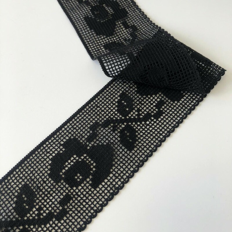 Entremeio Renda Ponto Roma