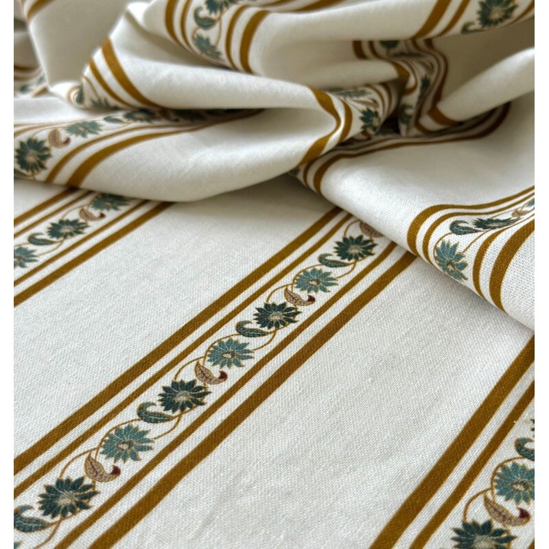 Linho com Viscose - Estampado 