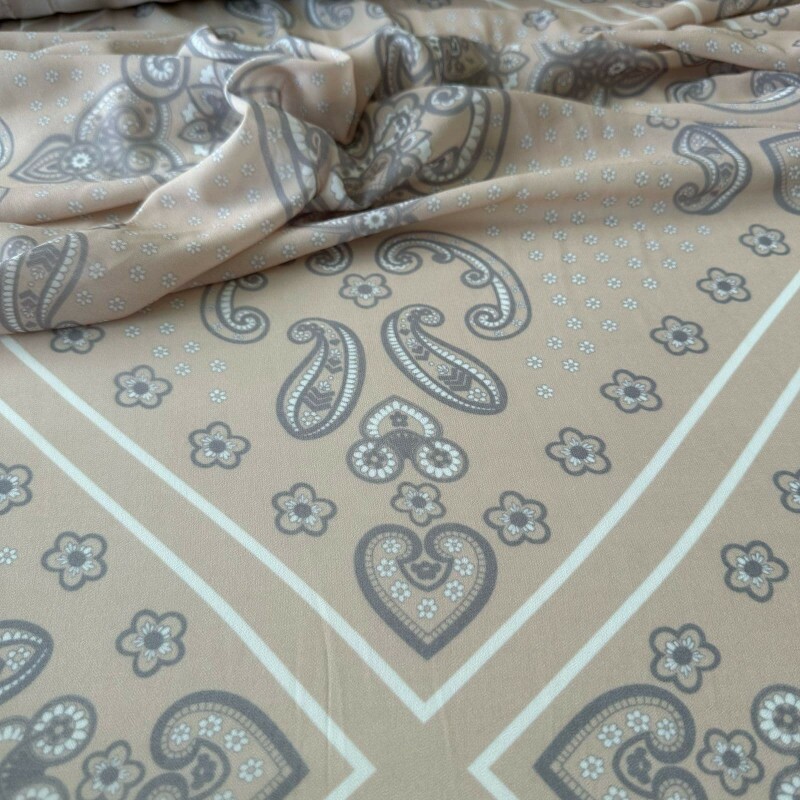 Georgette Encorpado - Estampado